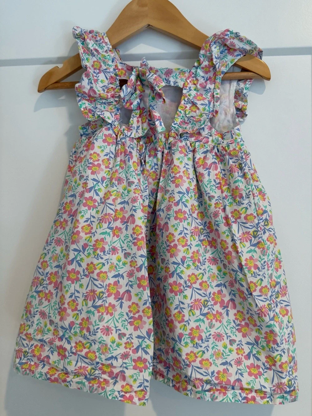 Tommy Bahama Girls Floral Ruffle Strap Dress - 3T